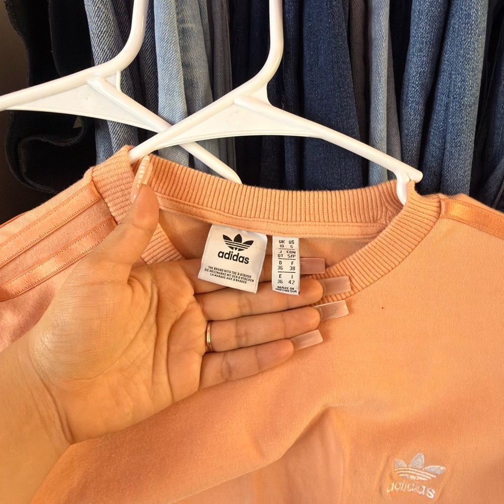 Adidas Coral Crewneck Sweatshirt